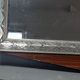 Art-deco mirror frame wood silver stucco 61x43 cm SB