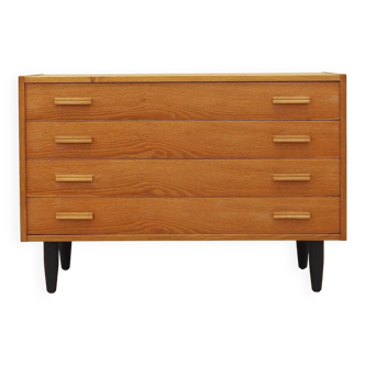 Ash chest of drawers, Danish design, 1970s, production: Denmark