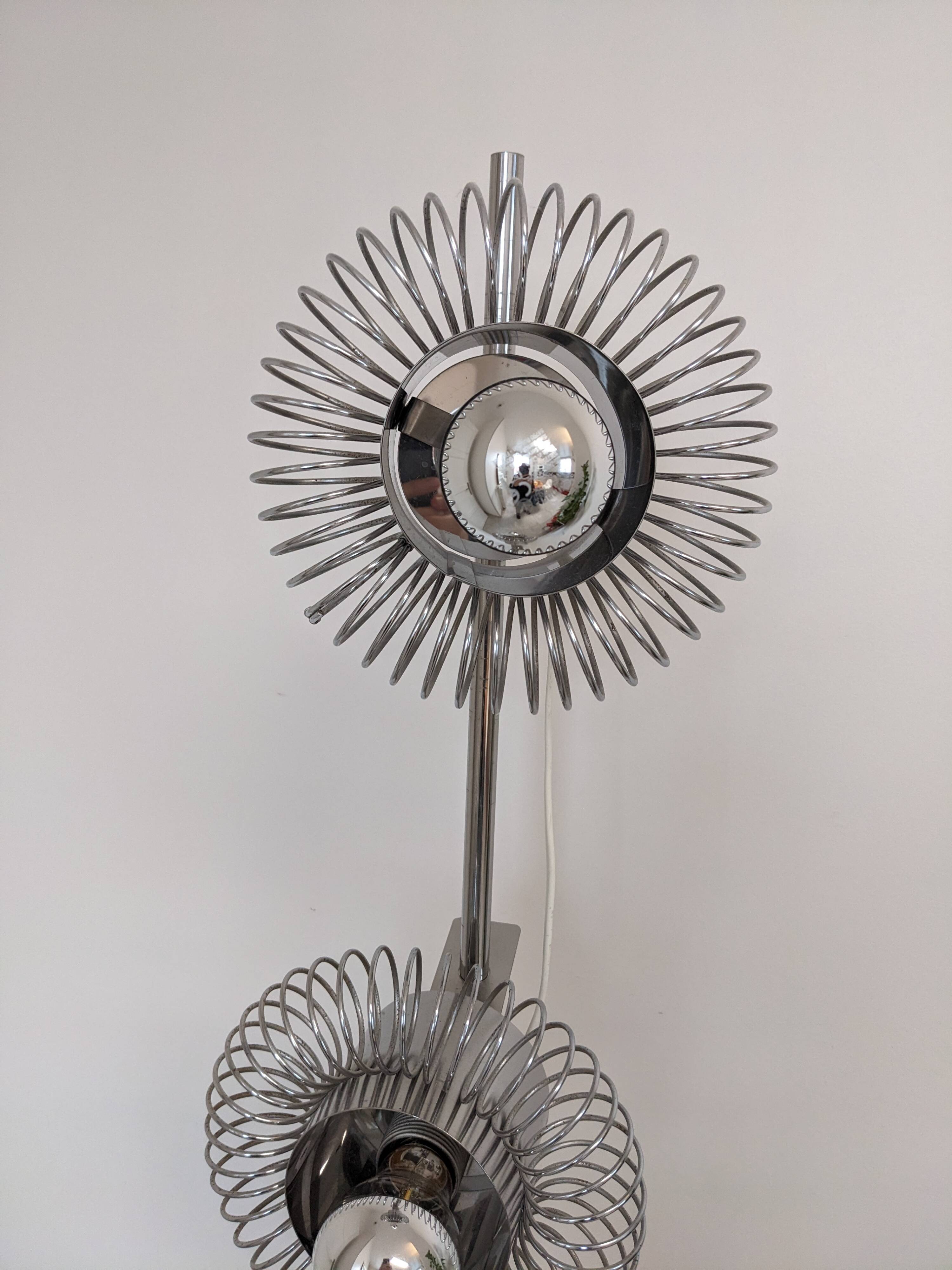 Oxar floor lamp with two spots