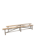 Wooden benches - 3m