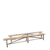Wooden benches - 3m