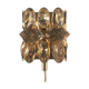 Palwa gold brass and crystal wall light 1960 design