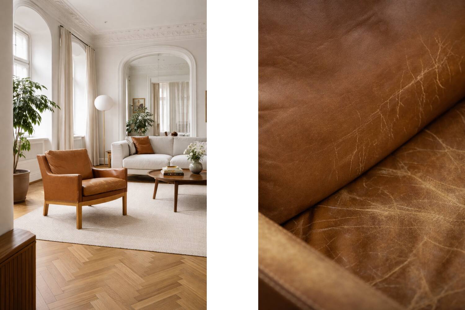 Vintage Mid-Century Modern Easy Chair Model 39 by Kai Lyngfeldt Larsen