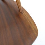 Chaise à bascule Illum Wikkelso Gyngestol No. 3 des années 1960 pour Niels Eilersen, 2 articles disponibles