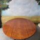 Amazing 19th century oval oak table