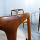 Set of 6 Johannes Andersen teak dining chairs Juliane