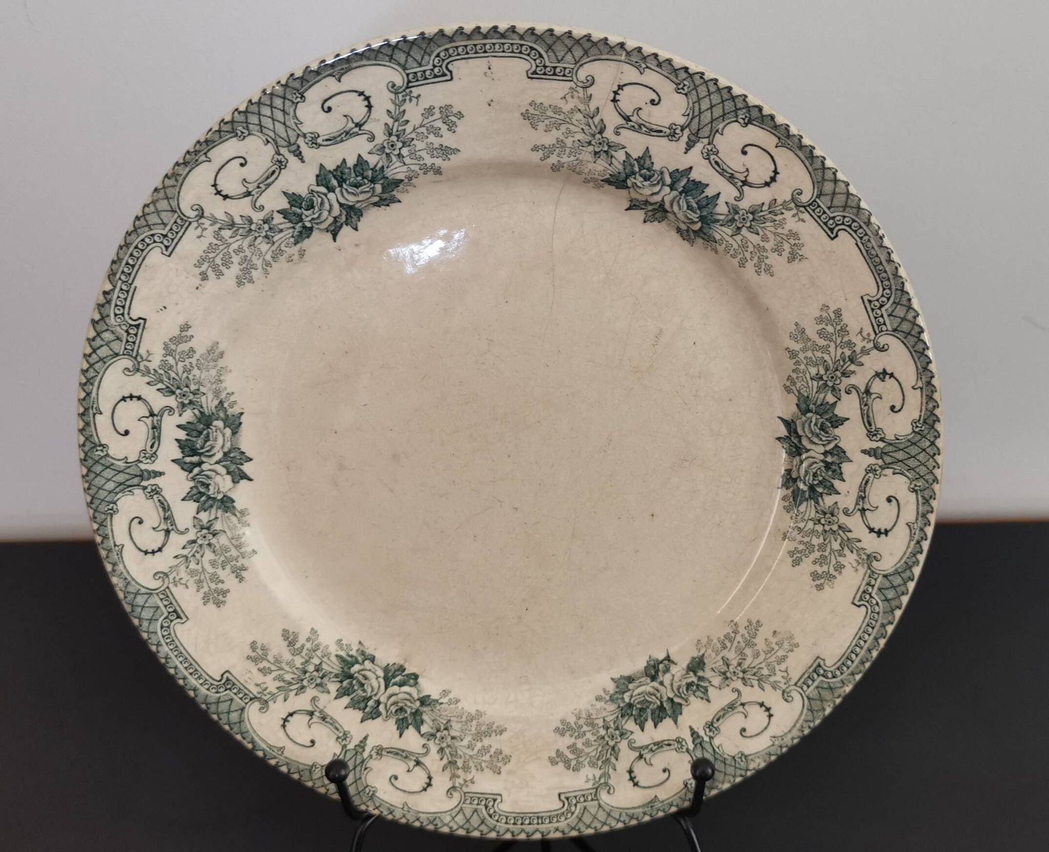 Plat Terre de Fer établissements Debray service Clichy