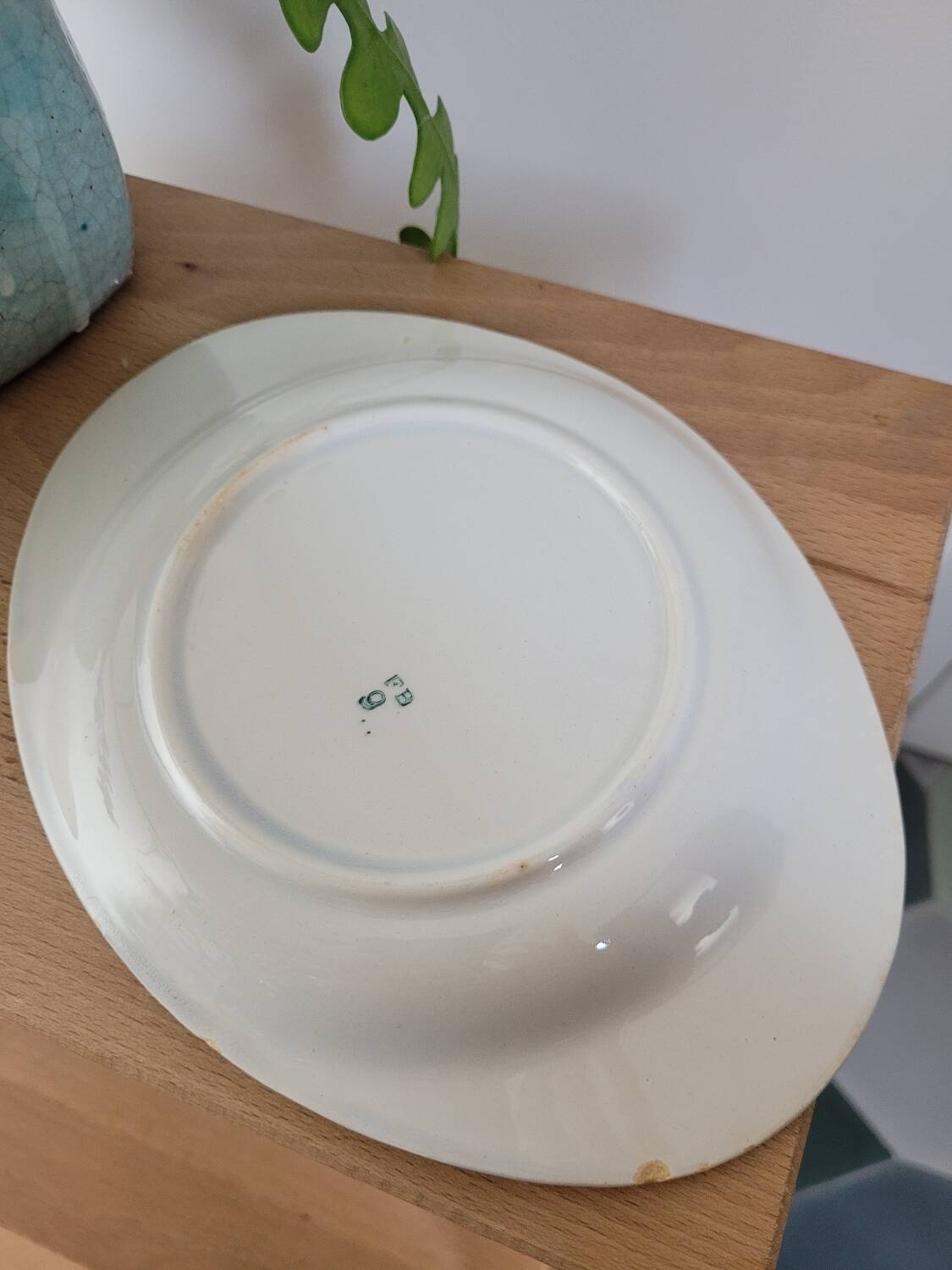 Badonviller porcelain dish