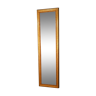 Miroir entre-deux doré à la feuille d’or restauré 36x127cm