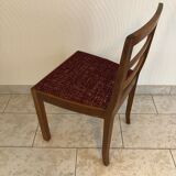 Old dining chair reupholstered