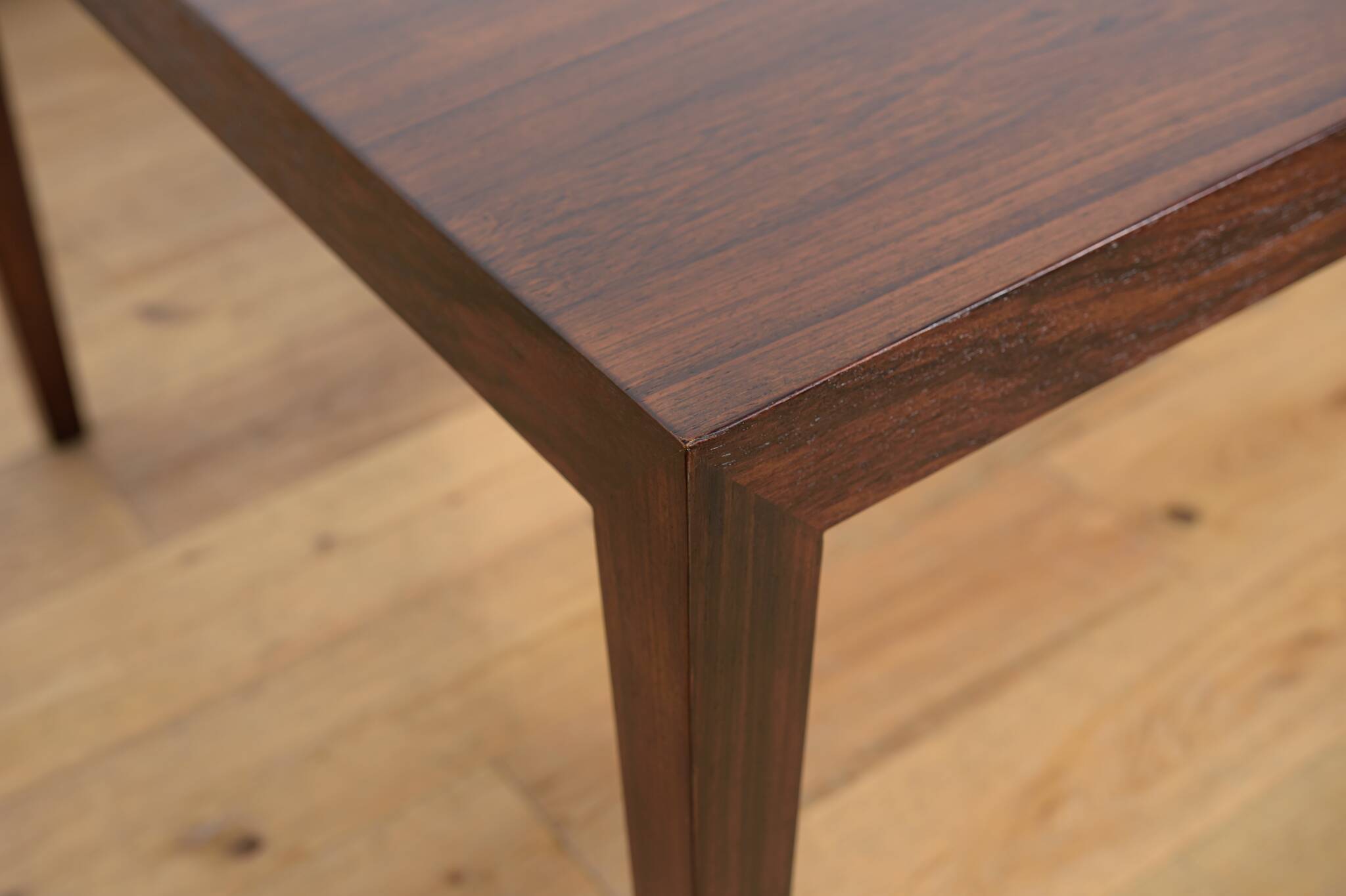 Mid-Century Rosewood Coffee Table by Severin Hansen for Haslev Furniture Carpentry, 1960s