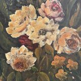 Tableau nature morte aux fleurs