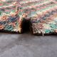 Moroccan boujad colorful rug - 135 x 241 cm