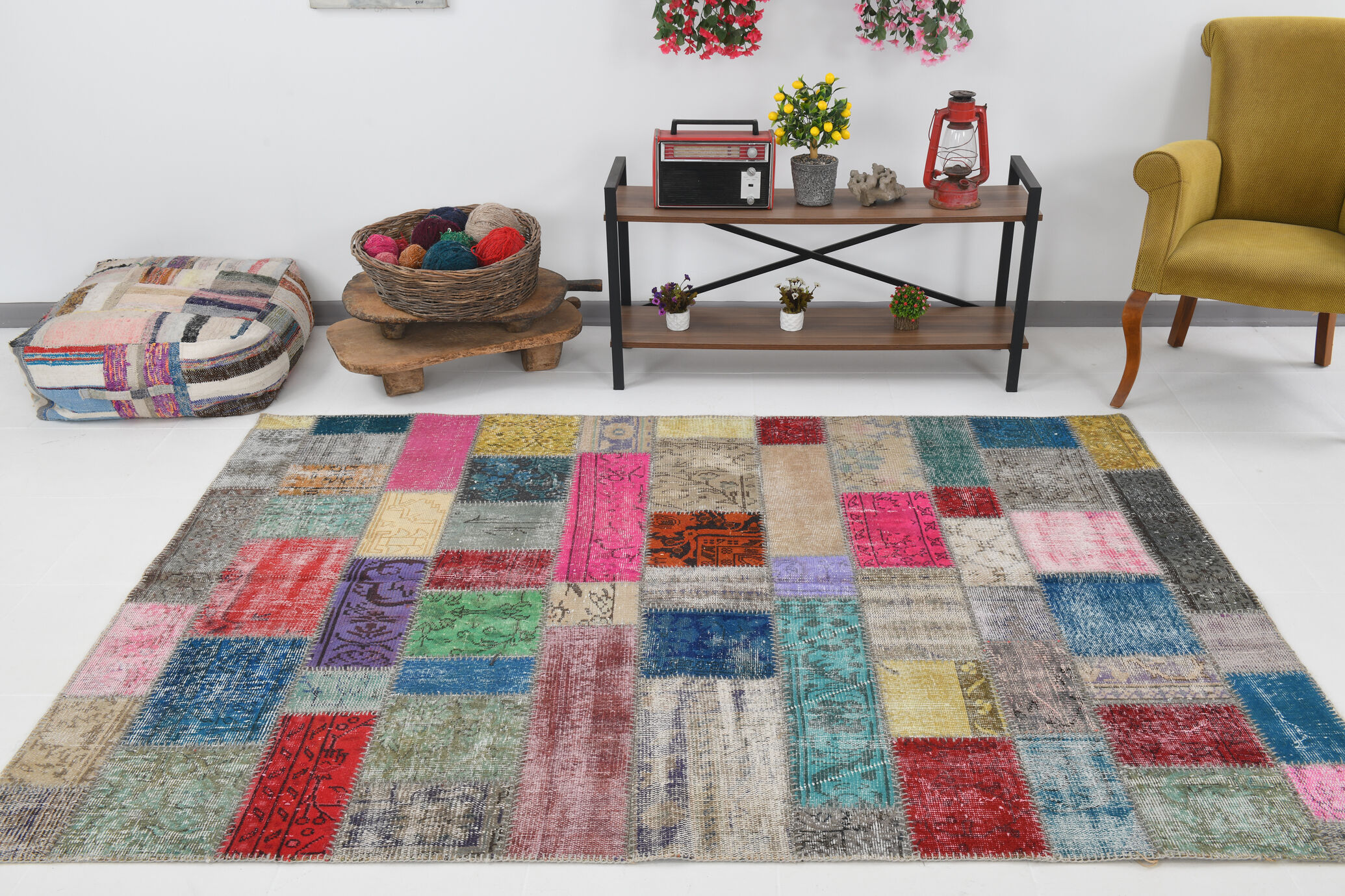 5x8 handmade antique turkish rug173 x241cm