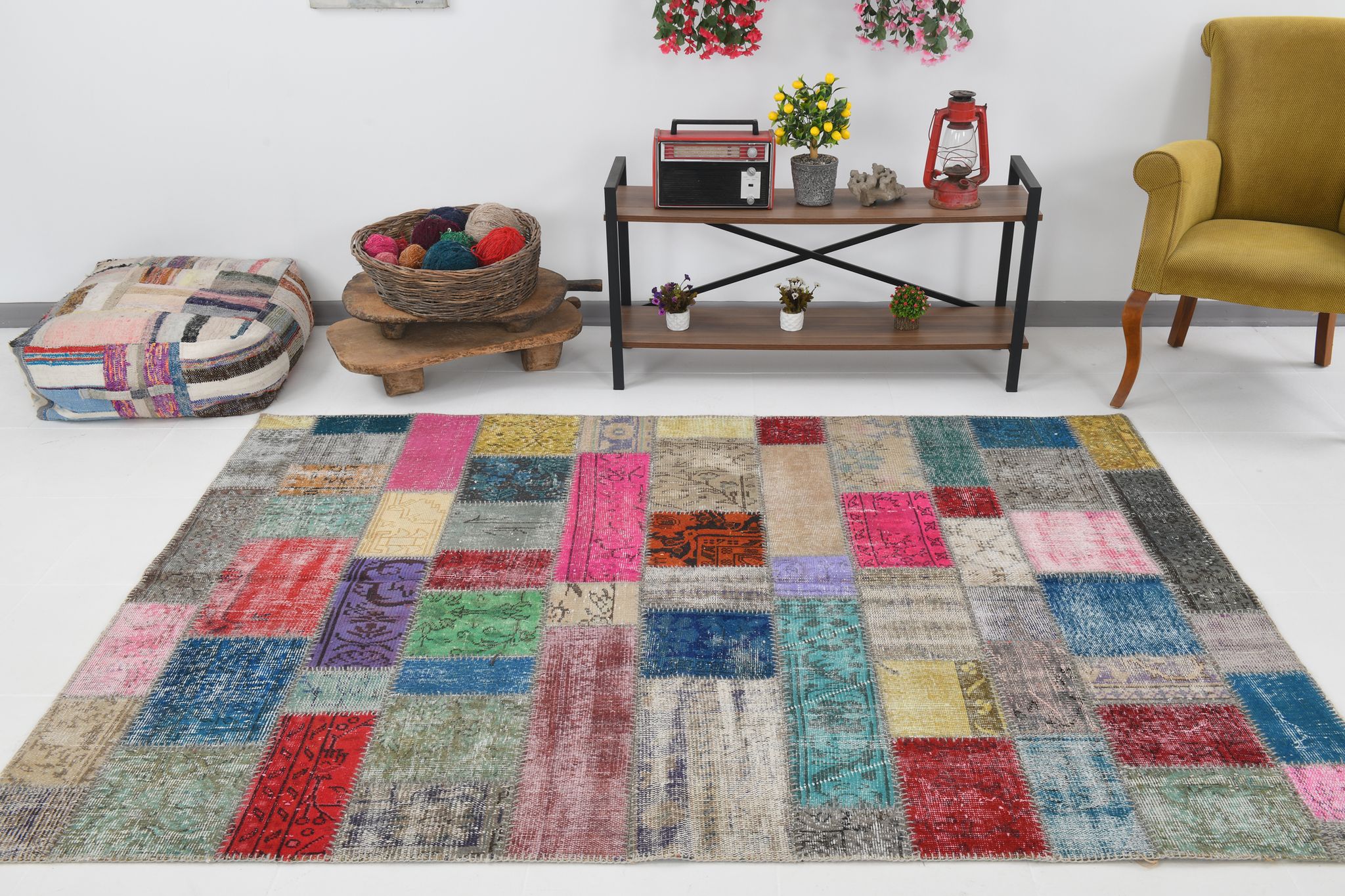 5x8 handmade antique turkish rug173 x241cm