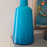 Pied de lampe bleu Kastrup Glass