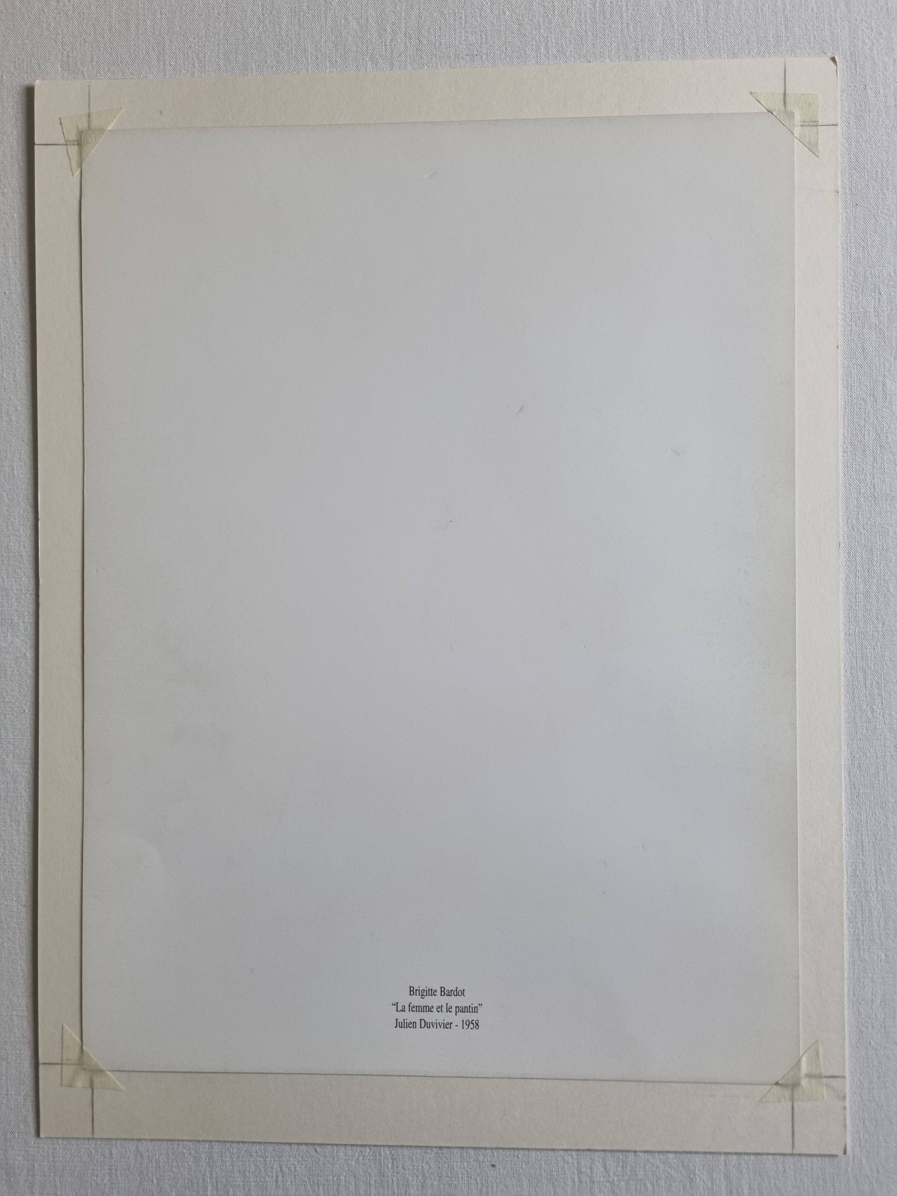 Photographic print after Roger Corbeau, framed, 30 x 40 cm