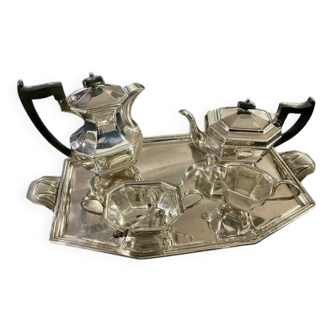 Art Deco silver-plated tea/coffee service