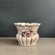 Italian earthenware cache-pot - Majolica - Bassano Pottery - Ref 1218