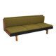 Green folding bench / Sofa  
Drevotvar Czechoslovakia 1960