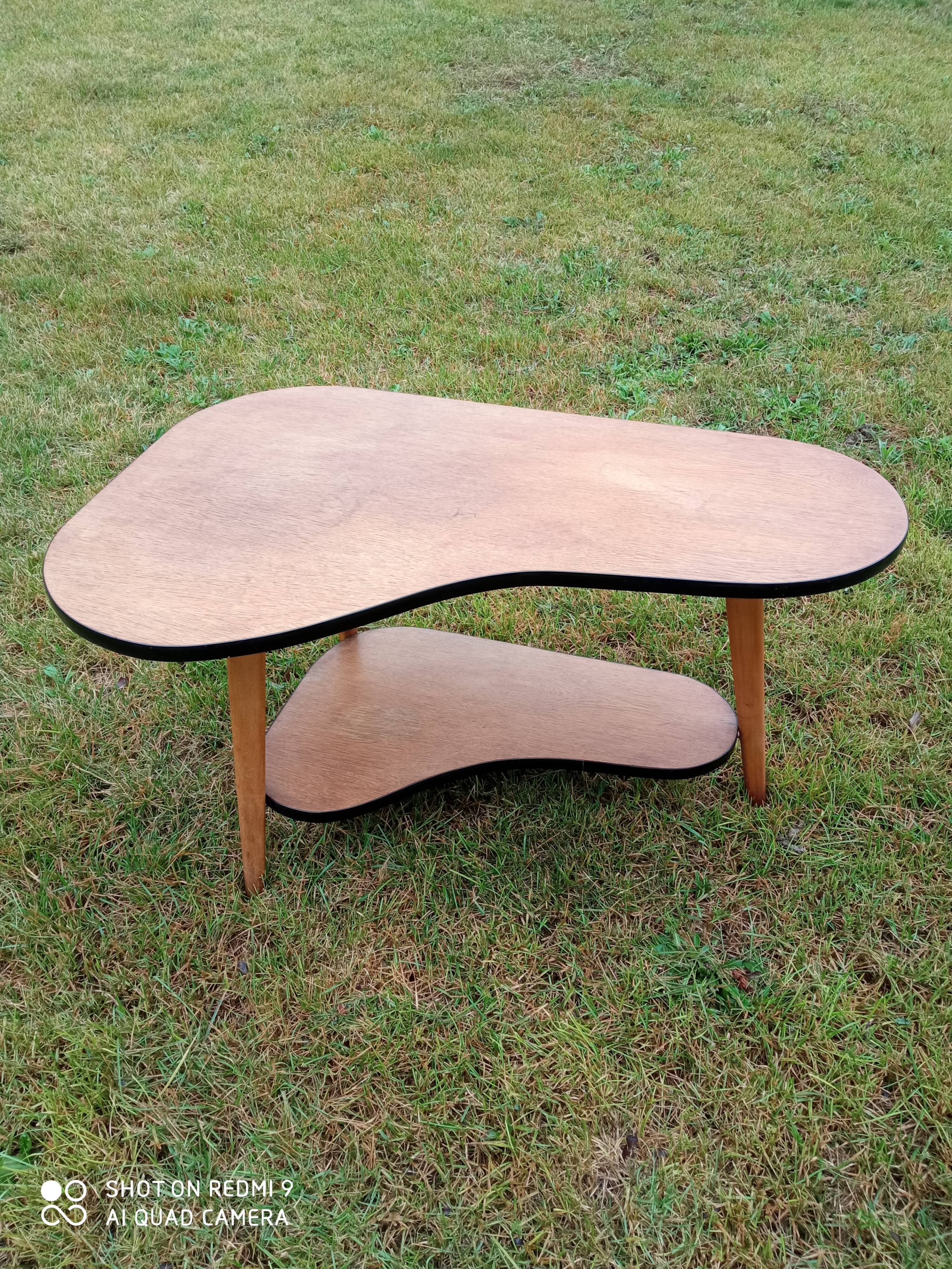 Bean shaped living room table 60