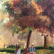 Tableau paysage breton