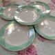 5 retro plates in Badonviller earthenware