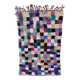 Colorful Boucherouite Moroccan rug - 128 x 208 cm