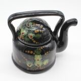 Hand-painted metal teapot