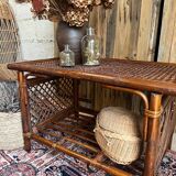 Bamboo and rattan table