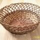 Old rattan basket early 20th century