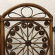 Vintage rattan screen from the 60s