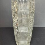 Vintage molded glass vase