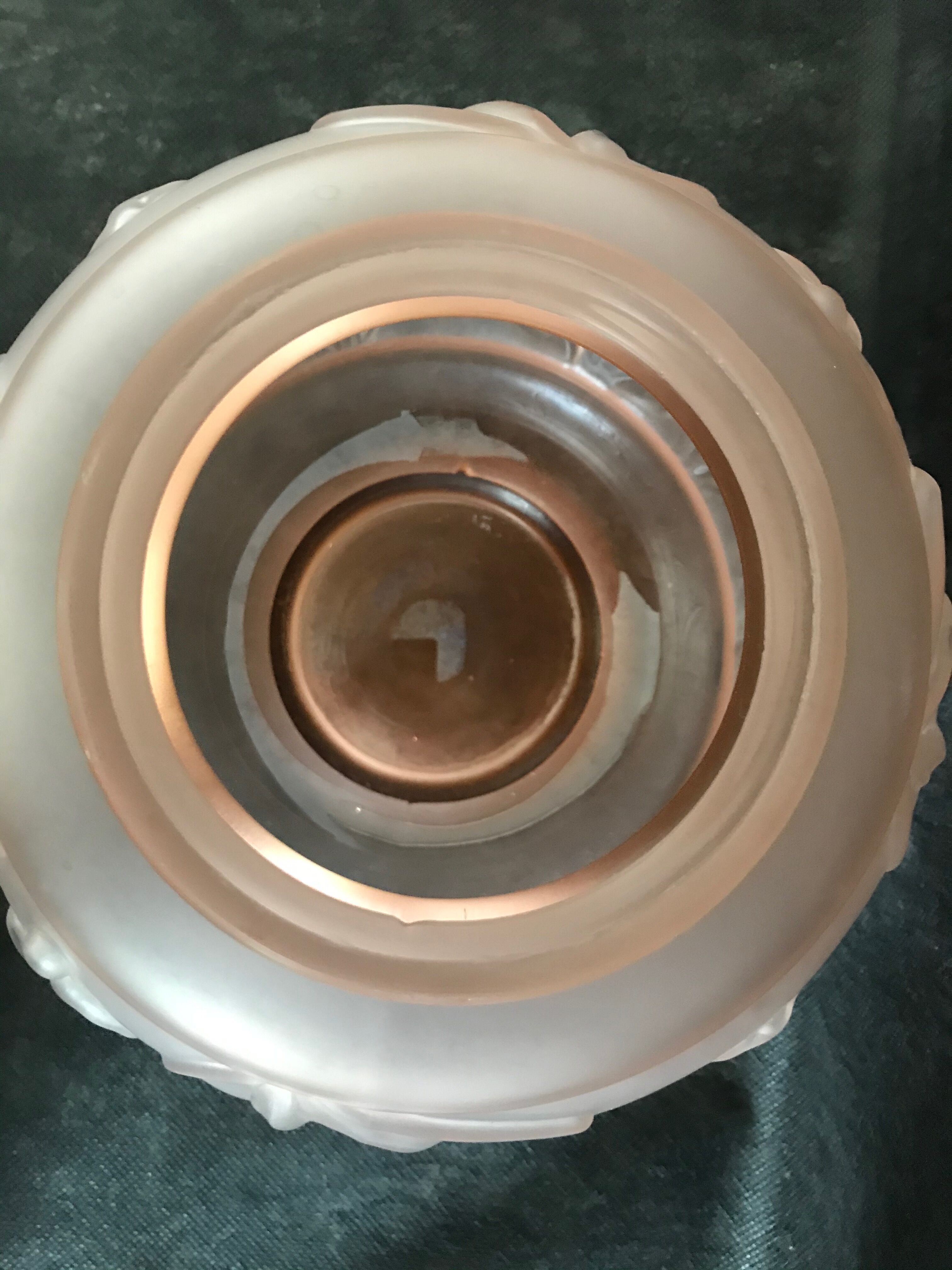 Vase boule art déco 972
