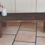 Primitive tripod coffee table
