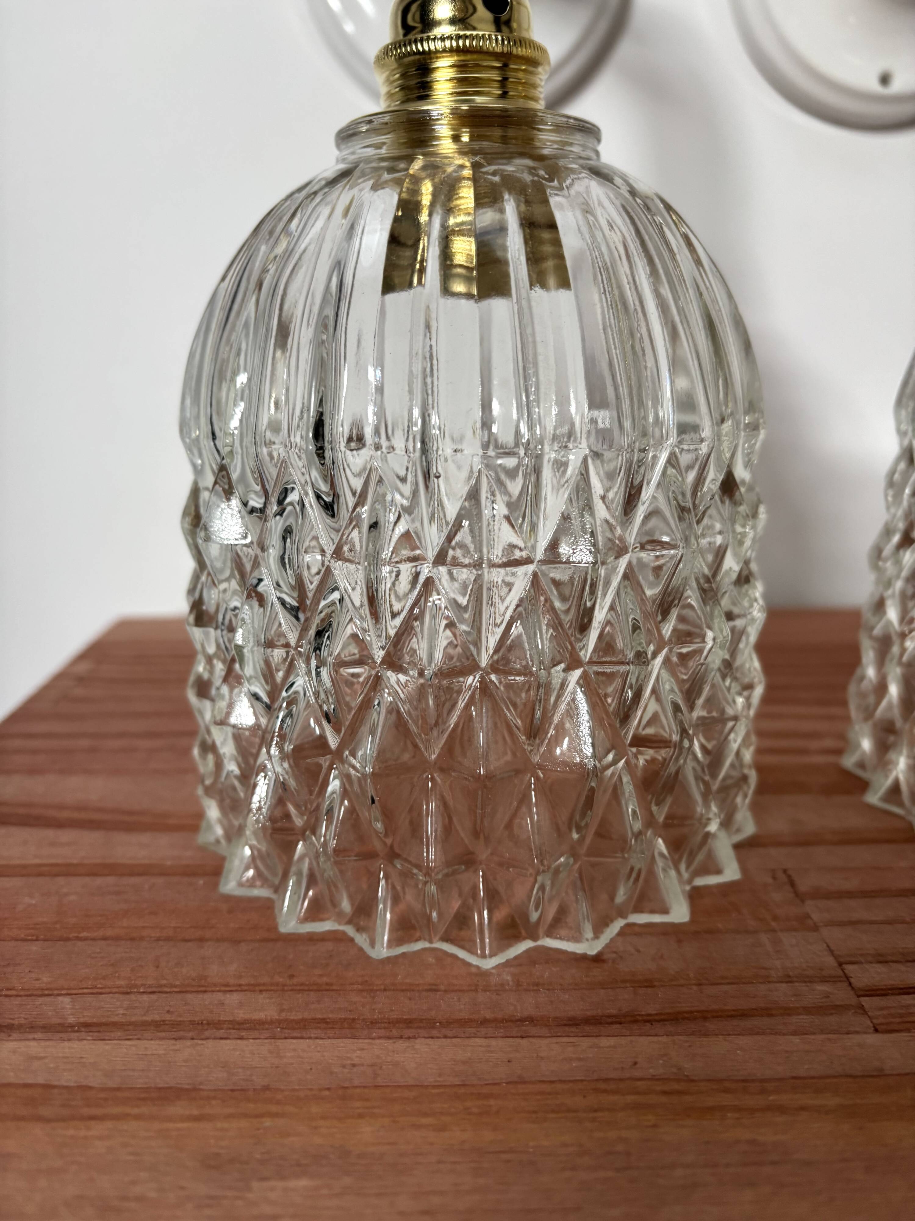 Pair of vintage wall sconces