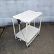 Folding rolling table, serving