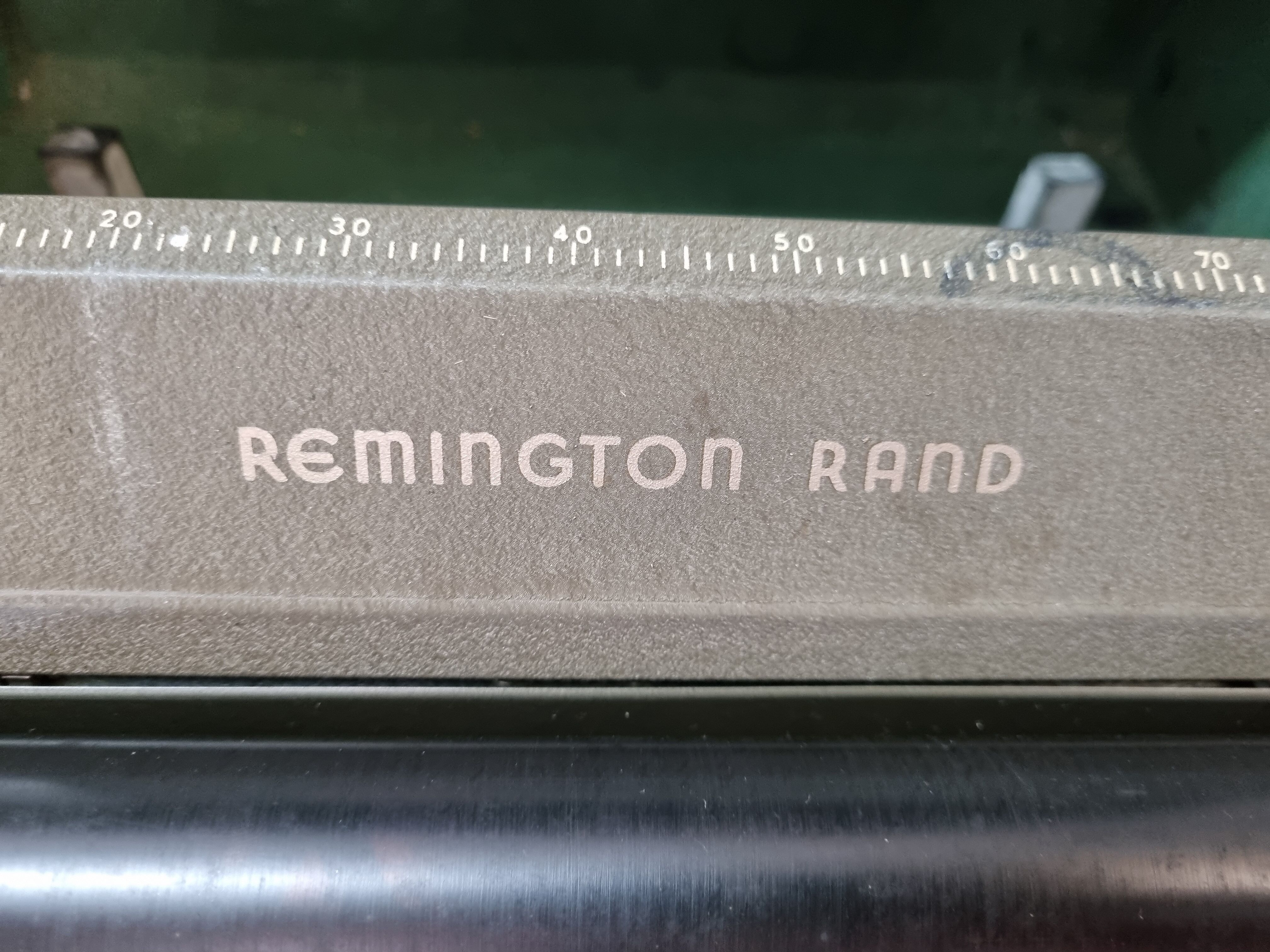 1950 remington rand typewriter