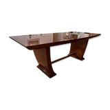 Lacquered solid wood table