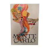 Affiche ancienne Monte Carlo