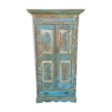 Wardrobe two doors and a green/blue drawer
