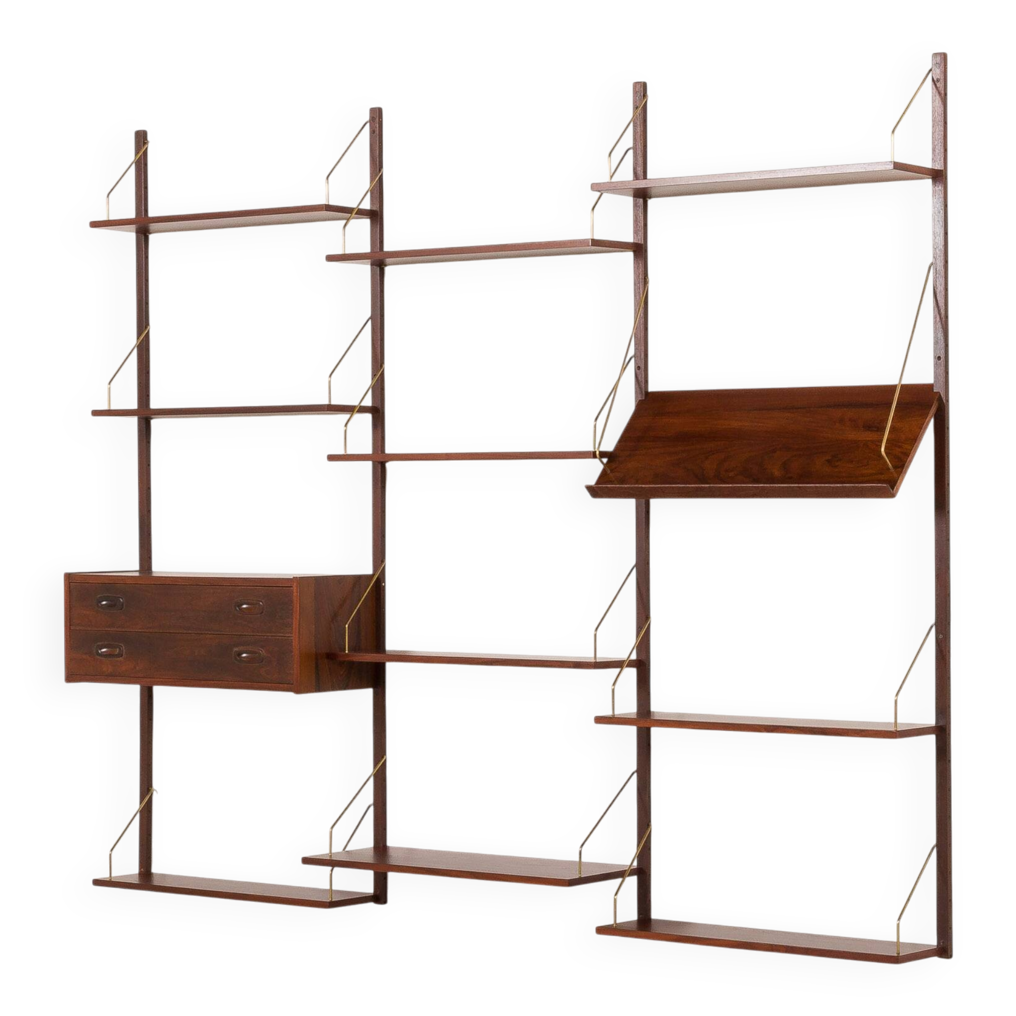 Danish mid century PS System rosewood  shelving unit , 1970s