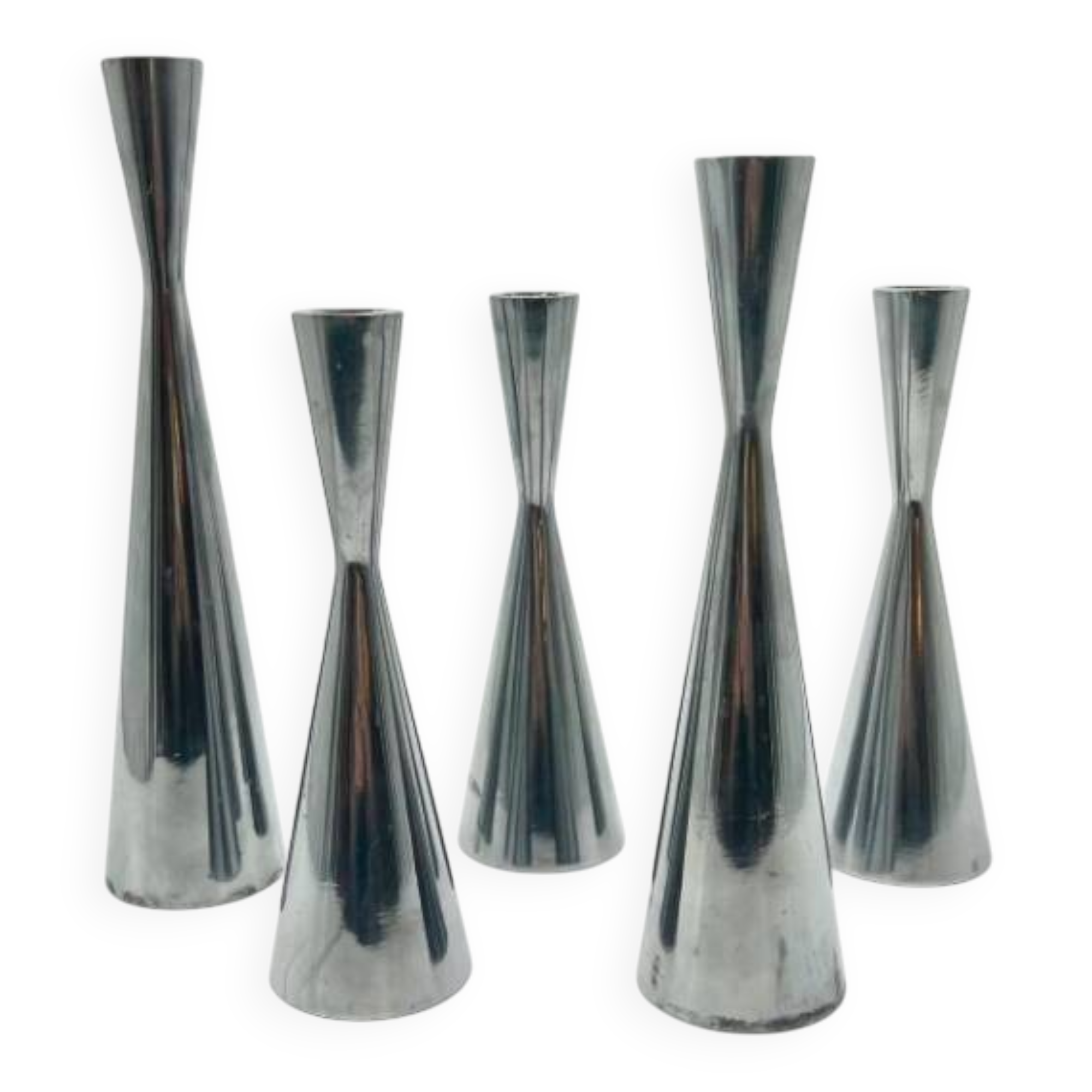 Set of "Erika Pekkari" candlesticks — 1990s