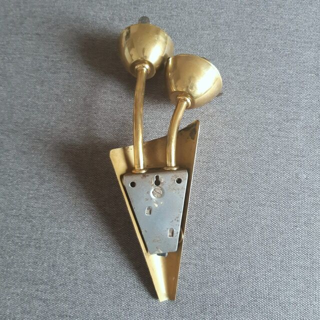 Apply Double Vintage An. 60 Tulip Mid-Century Modern Sconces