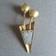 Apply Double Vintage An. 60 Tulip Mid-Century Modern Sconces