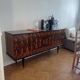Art Deco enfilade in Macassar ebony from the 1960s.