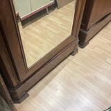 Wardrobe in walnut