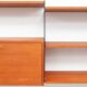 String teak wall shelf by Kajsa & Nisse Strinning, 1950s