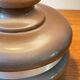 Ceramic Lamp with Aluminium Rim 1970s