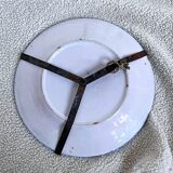 Ancienne assiette décorative oiseau